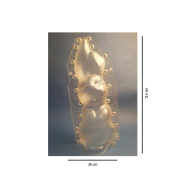 Moule lapin rieur 360 mm